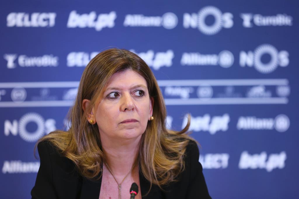 Sónia Carneiro fala num "voto de confiança" do governo. Foto: Liga de Clubes