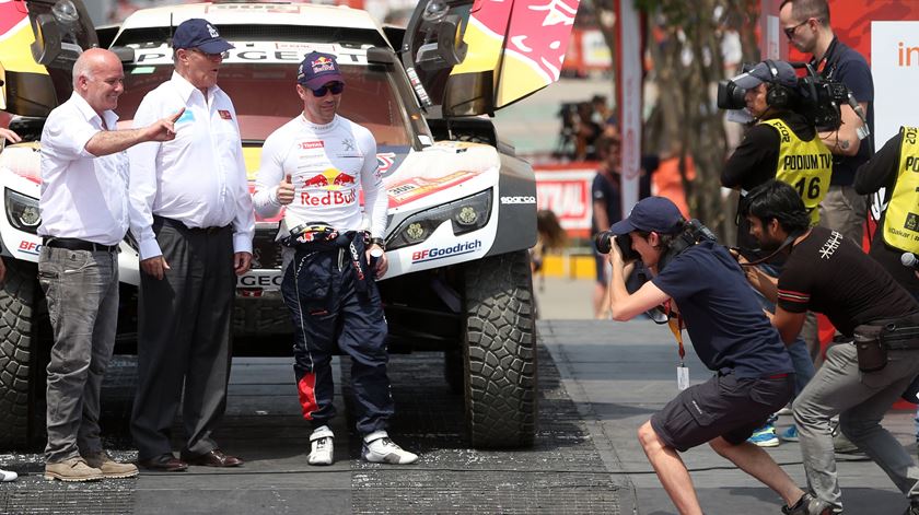 Dakar 2018 termina de forma precoce para Loeb. Foto: EPA