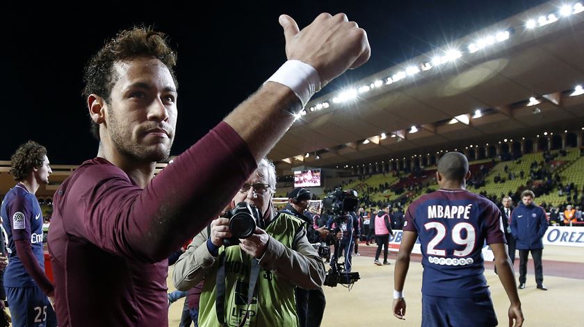 O PSG deu o "OK" à viagem de Neymar. Foto: Sebastien Nogier/EPA