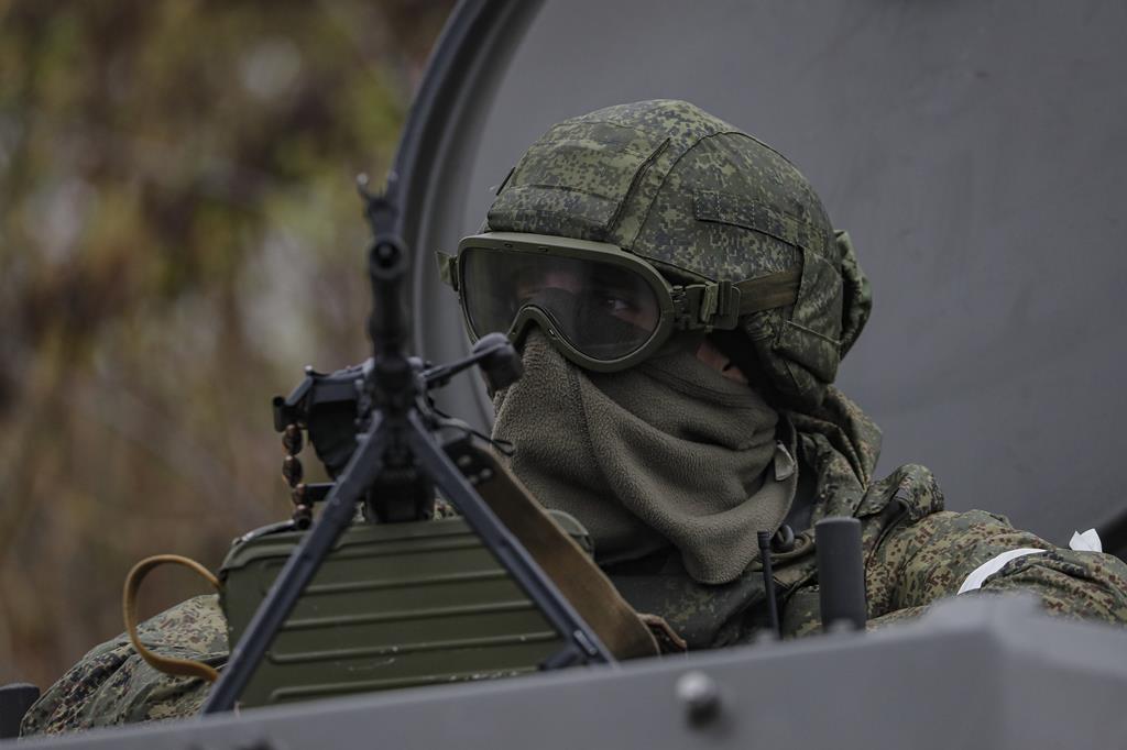 Soldado russo Foto: Sergei Ilnitsky/EPA