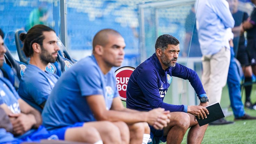 Sérgio Conceição ainda não conta com Pepe para o jogo da Taça Foto: FC Porto