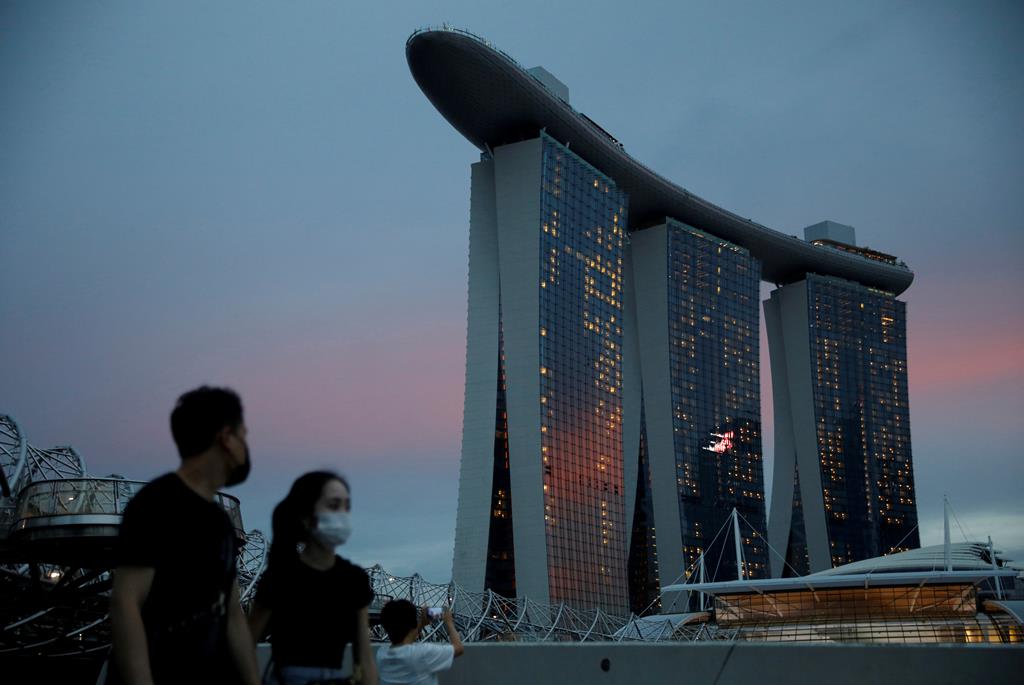 O futuro das é semelhante a Singapura. Foto: Edgar Su/Reuters