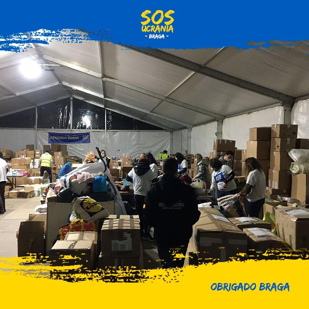  Foto: Facebook Braga SOS Ucrânia