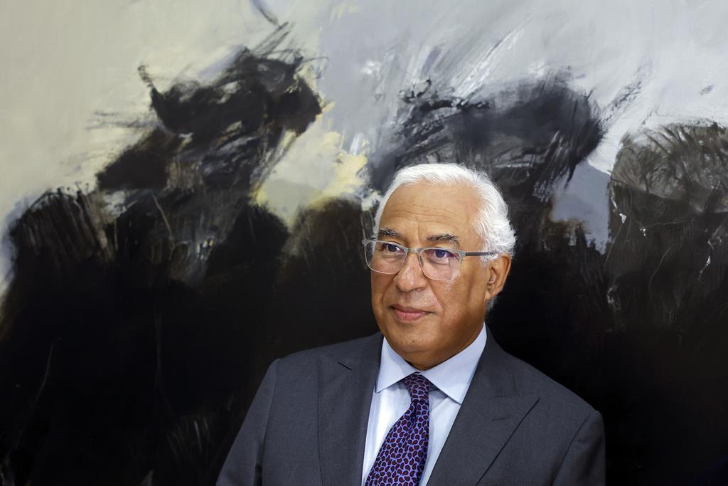 O primeiro-ministro esteve esta quarta-feira na Fundação José Saramago, em Lisboa. Foto: António Pedro Santos/Lusa