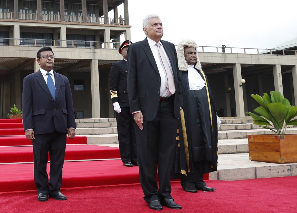 Foto: Parlamento do Sri Lanka/EPA