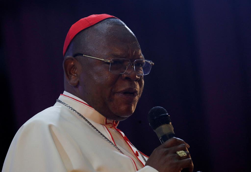 Cardeal Ambongo Besungu Foto: Luc Gnago/Reuters
