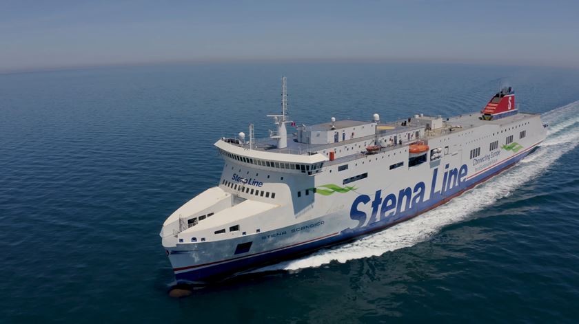 Embarcação "Stena Scandica", da Stena Line Foto: DR