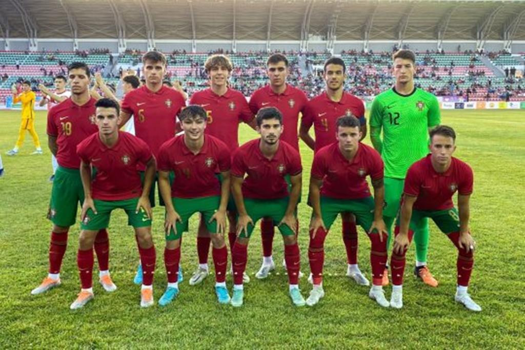 Sub-18, seleção Portugal, Jogos do Mediterrâneo. Foto: FPF