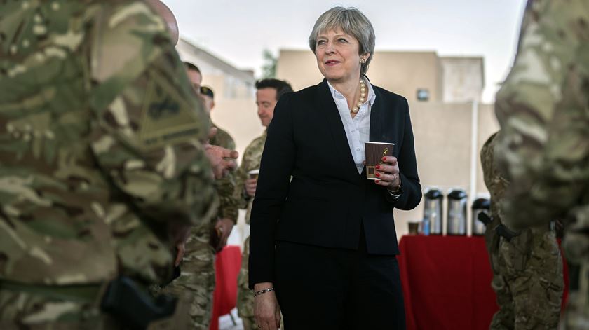Theresa May pronta a retaliar contra Moscovo. Foto: Lee Goddard/EPA