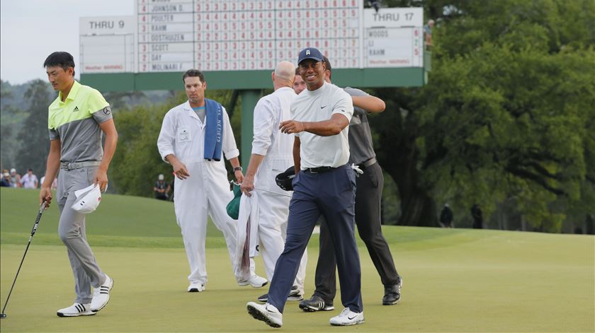 Tiger Woods está no topo da classificação do Masters. Foto: Brian Snyder/Reuters