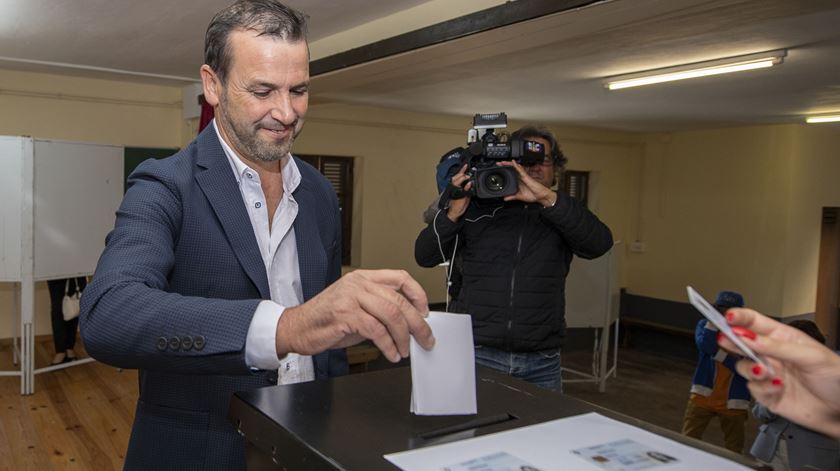 Tino de Rans quer ir à segunda volta nas presidenciais. Foto: Octávio Passos/Lusa