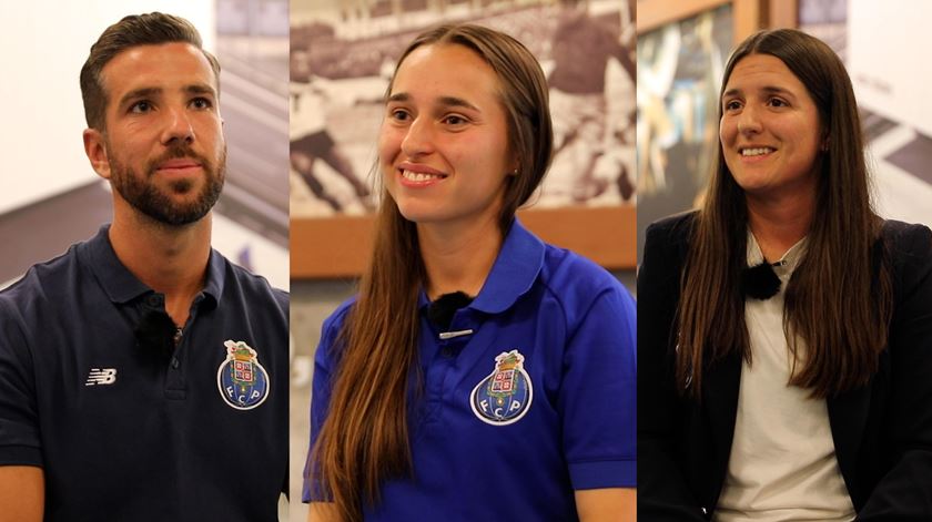 Os rostos da primeira equipa feminina do FC Porto