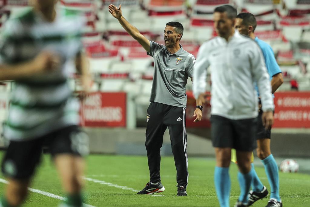 Nélson Veríssimo está a viver época de sucesso no Benfica B Foto: Miguel A. Lopes/Lusa