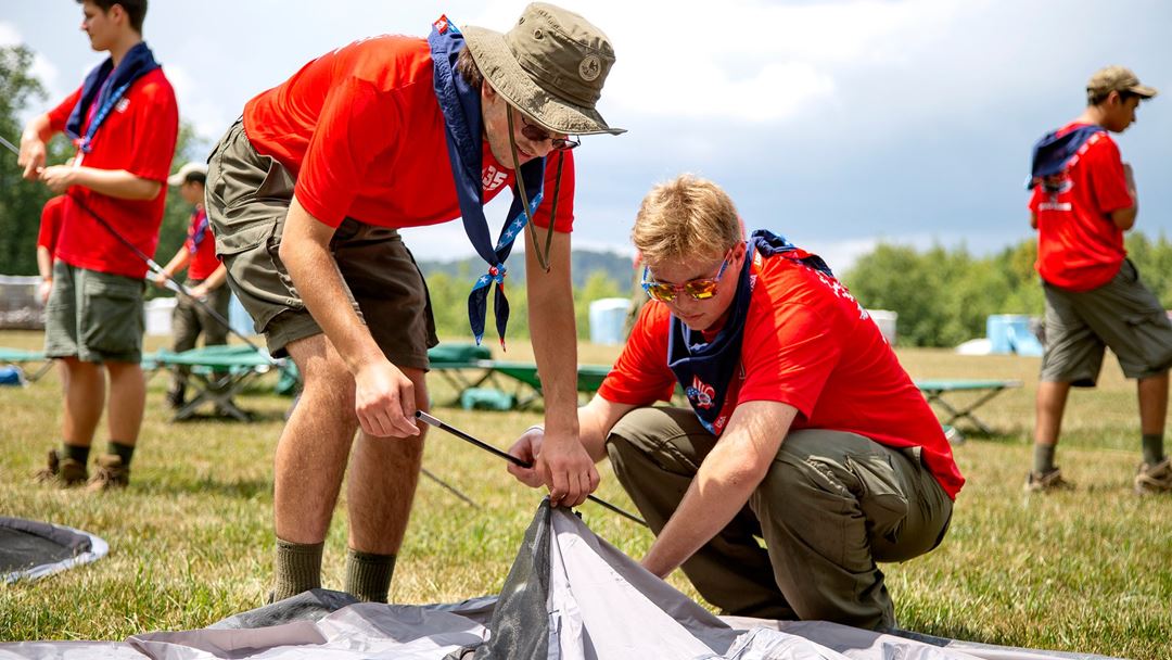 45 mil escuteiros participma no Jamboree. 784 são portugueses Foto: Jeroen Appel/Facebook 24th World Scout Jamboree 2019 - USA Contingent