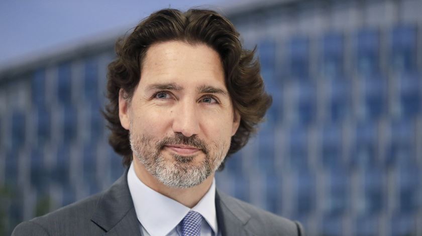 Justin Trudeau, primeiro-ministro do Canadá Foto: Stephanie Lecocq/EPA