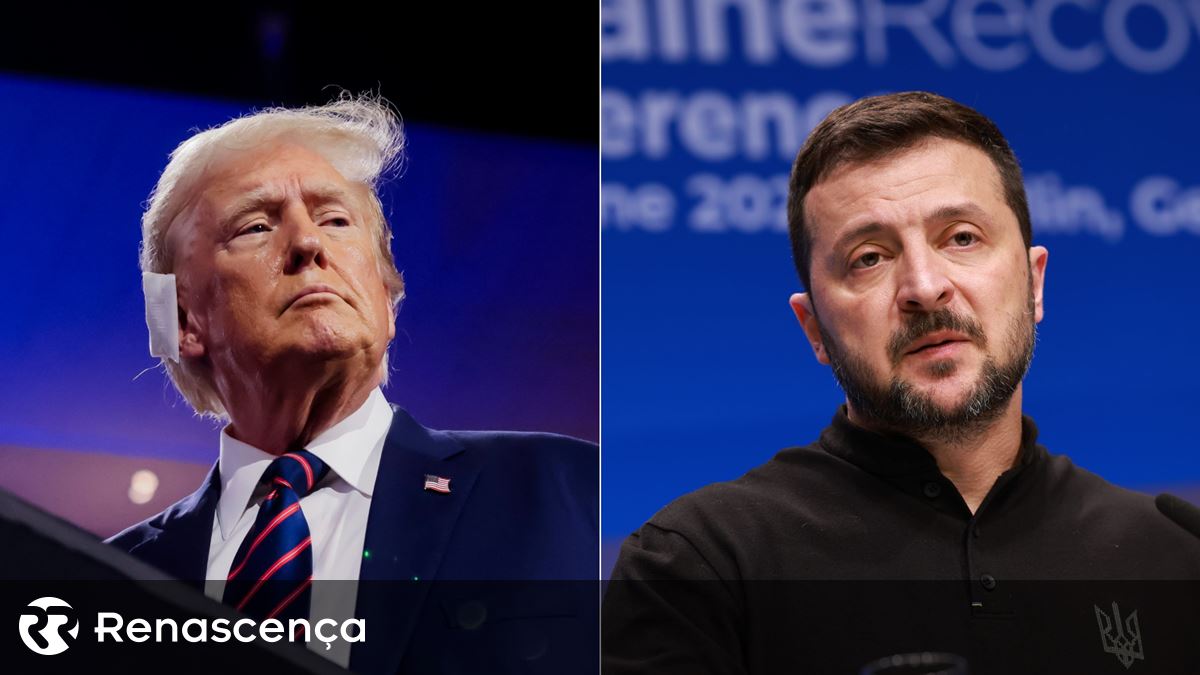 ​Trump falou com Zelensky e prometeu acabar com a guerra