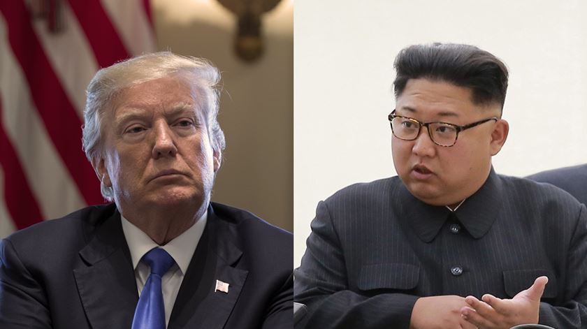São elevadas as expetativas para o encontro Trump/Kim, a 12 de Junho. Foto: DR