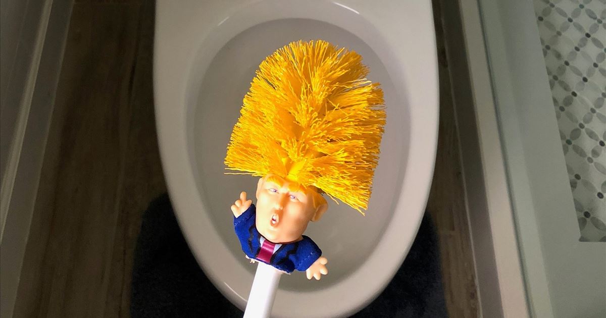 Piaçaba ​Trump à venda para tornar a casa de banho grande outra vez -  Renascença