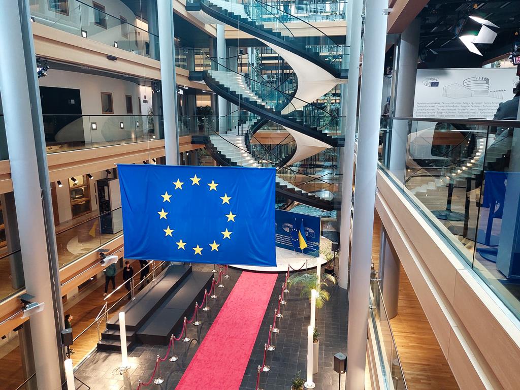 Parlamento Europeu em Estrasburgo. Foto: Daniela Espírito Santo/RR