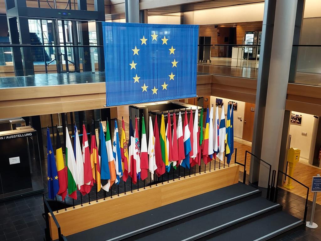 Parlamento Europeu, Estrasburgo. Foto: Daniela Espírito Santo/RR