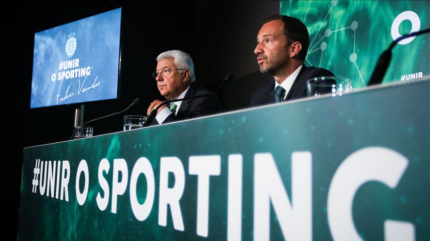 Frederico Varandas reuniu com notáveis do Sporting. Foto: Nuno Fox/Lusa