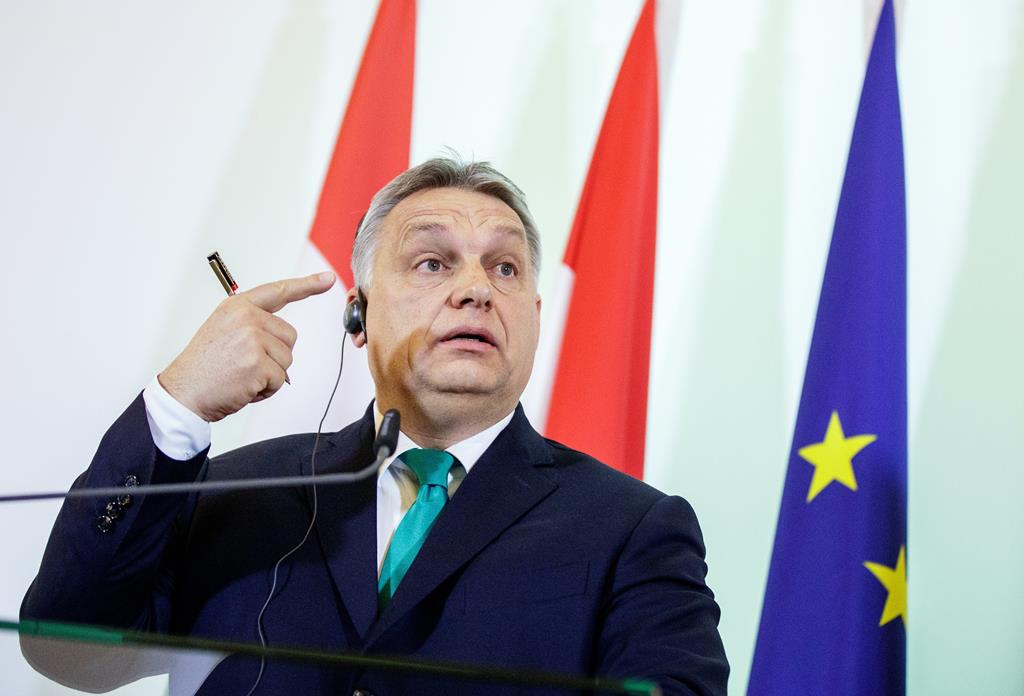O primeiro-ministro húngaro é criticado pelas entidades europeias de atacar o Estado de direito. Foto: Lisi Niesner/EPA