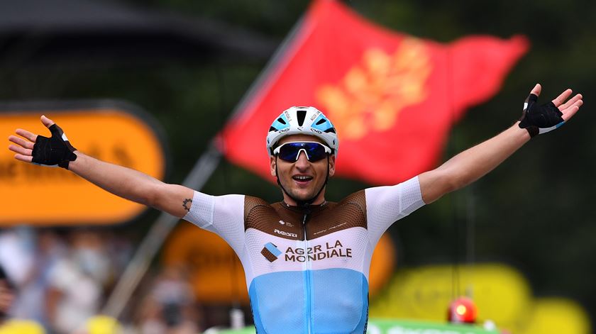 Ciclista francês venceu a oitava etapa. Foto: Stuart Franklin/EPA