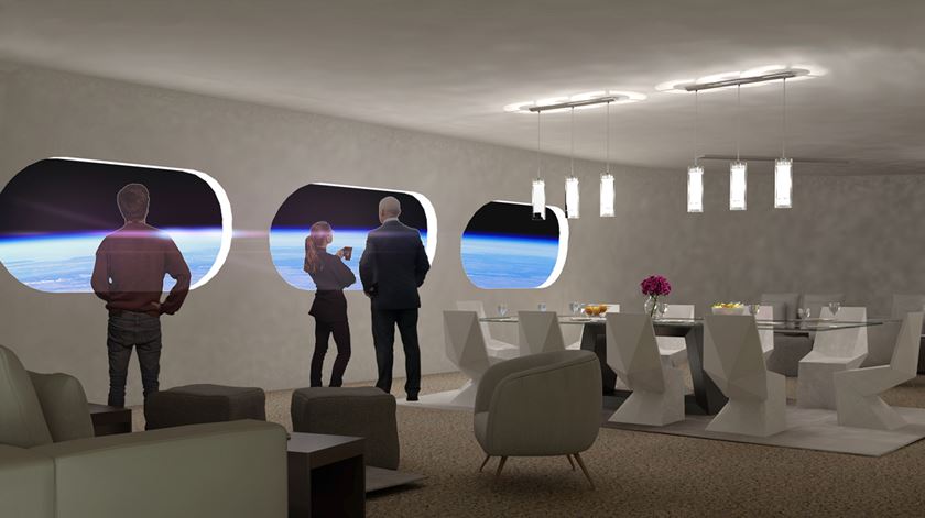 Von Braun - Interior - Suite Lounge. Foto: The Gateway Foundation