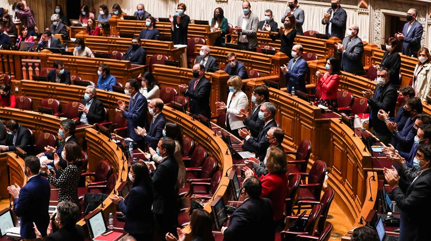 Esta foi a quarta votação na Assembleia da República sobre o estado de emergência. Foto: José Sena Goulão/Lusa