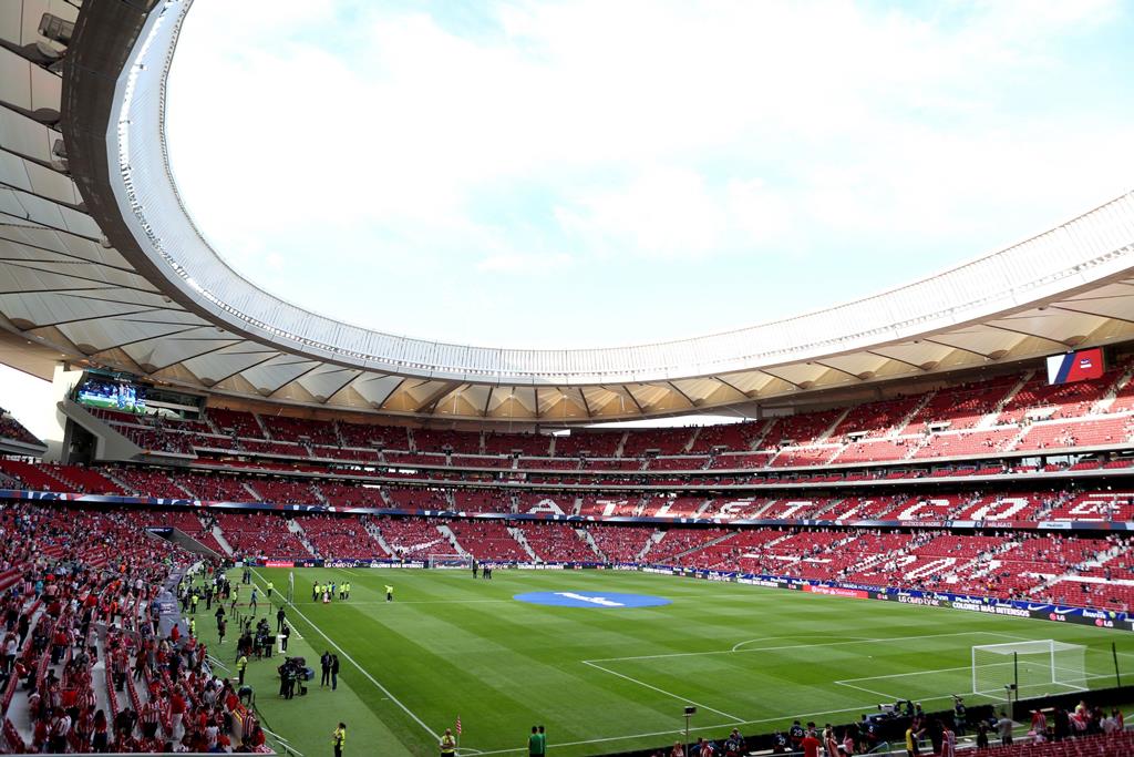 Atlético de Madrid é o primeiro clube espanhol a anunciar a saída. Foto: EPA