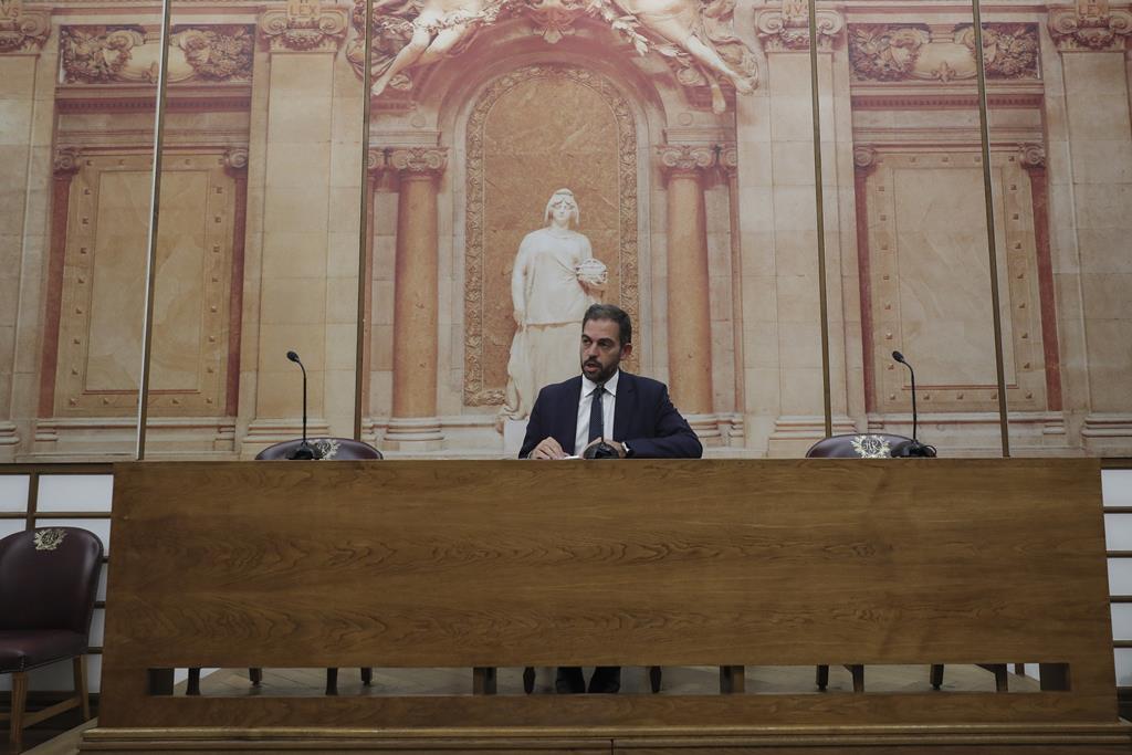 O secretário de Estado dos Assuntos Parlamentares, Duarte Cordeiro. Foto Miguel A. Lopes/Lusa